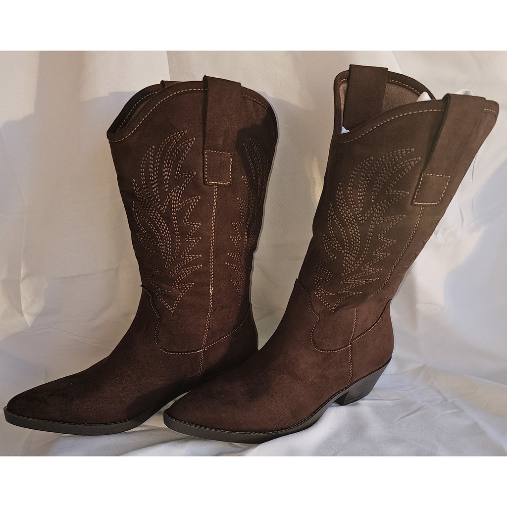 Style & Co Miyyaa Cowboy Booties