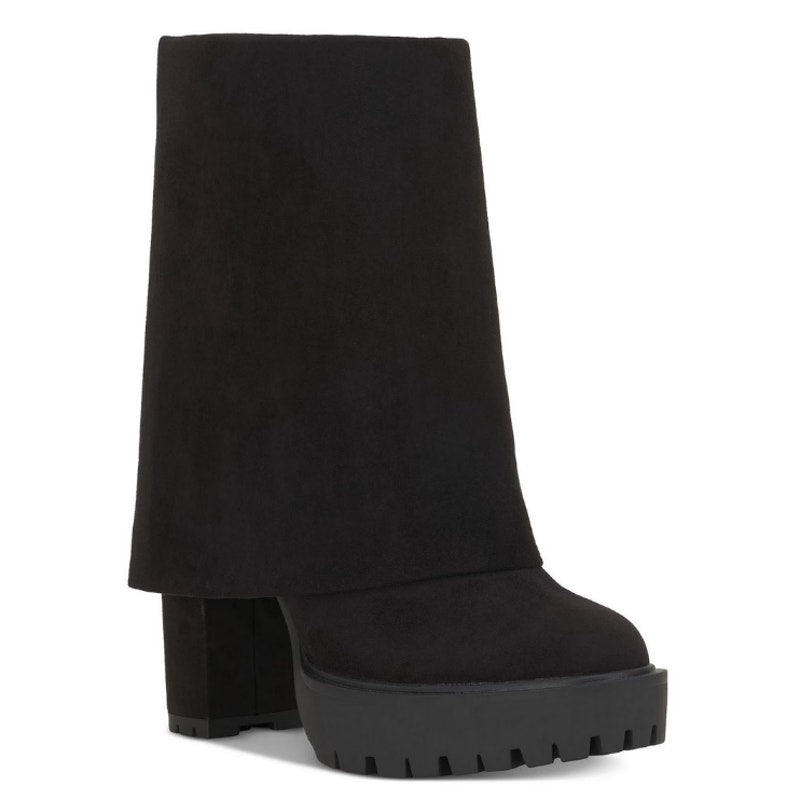 I.N.C. International Concepts Women's Acelina Fold-Over Cuffed Dress Booties