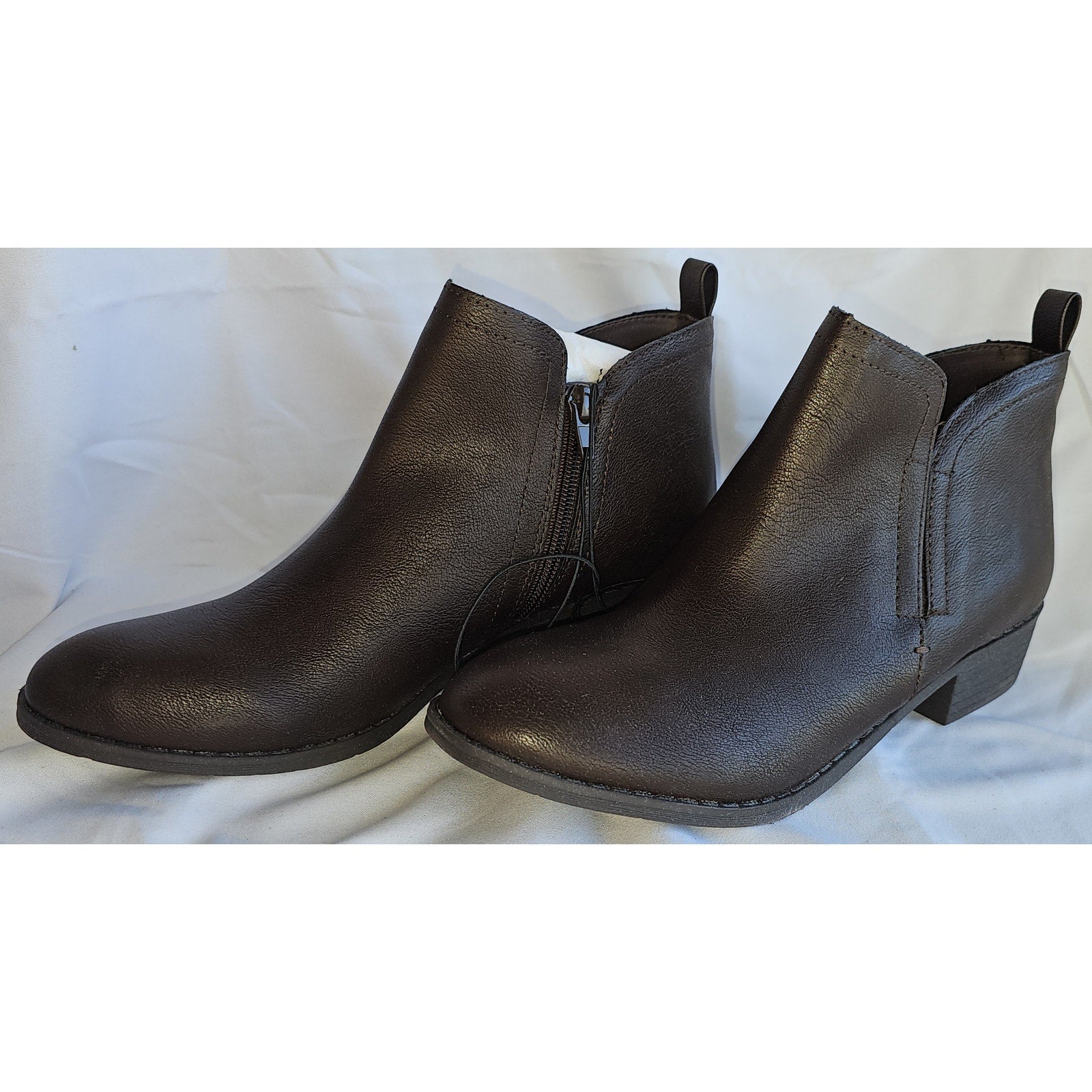 Cadee Ankle Booties for Women by Sun + Stone | Stylish and Comfortable Footwear for Everyday Wear