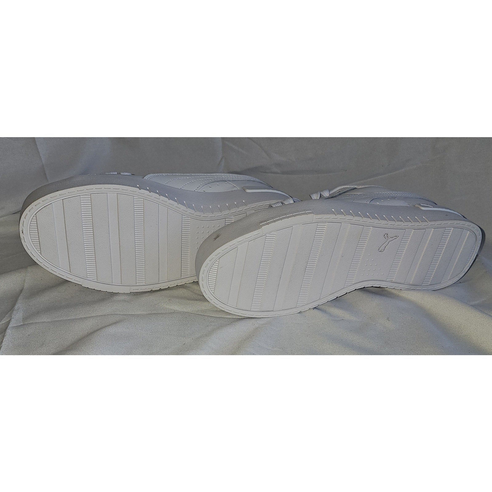 PUMA Women's White Court Sneakers for Casual Wear and Everyday Comfort