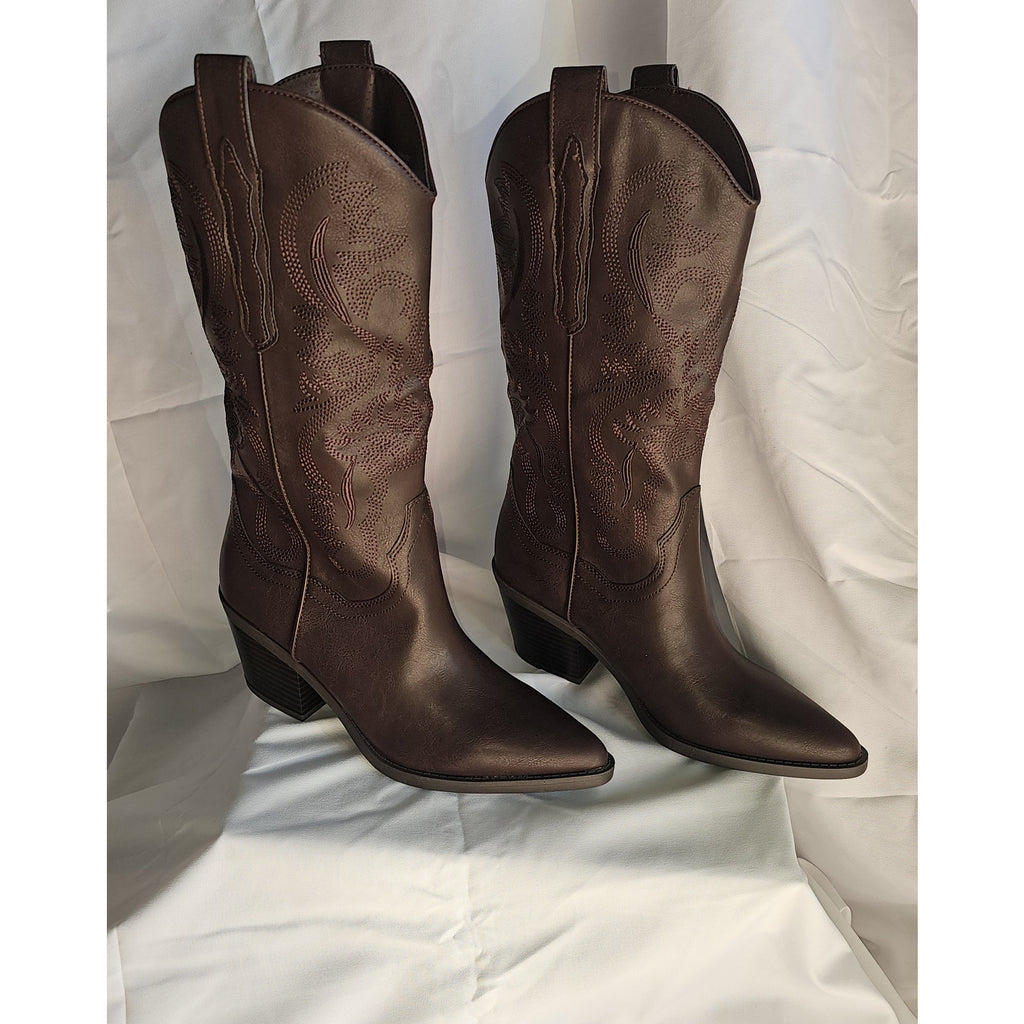 Sun + Stone Women's Bernarrd Cowboy Boots