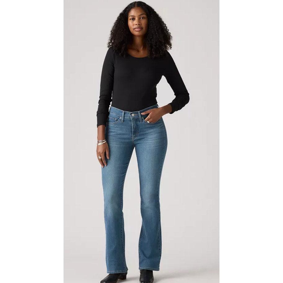 Levi's Women's 315 Shaping Mid Rise Lightweight Bootcut Jeans