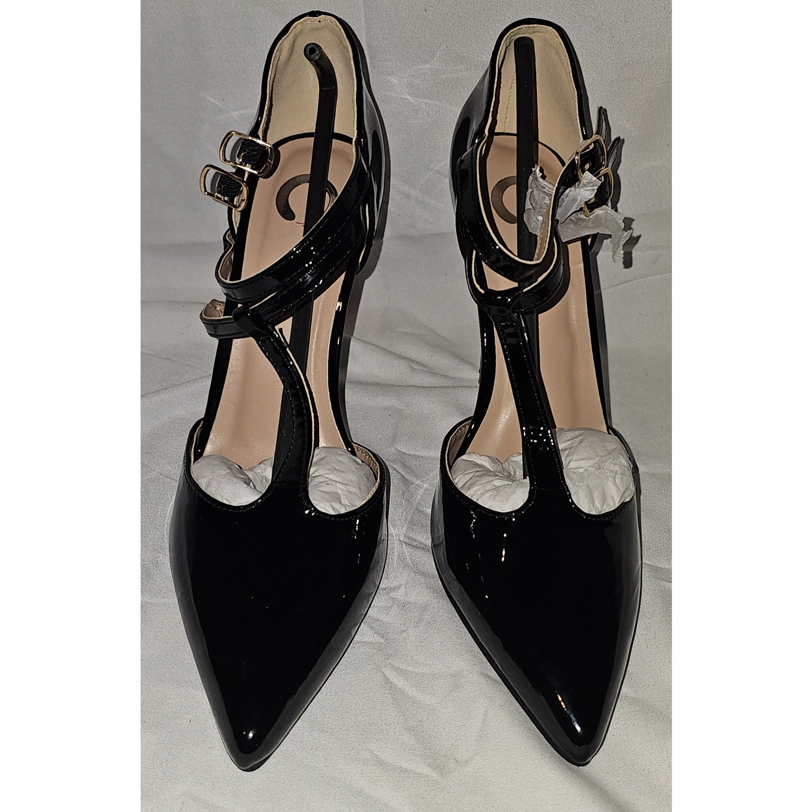 Journee Collection Women's Tru T Strap Stiletto Pumps