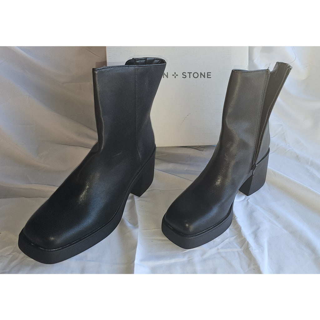 Sun + Stone Tiannaa Platform Booties