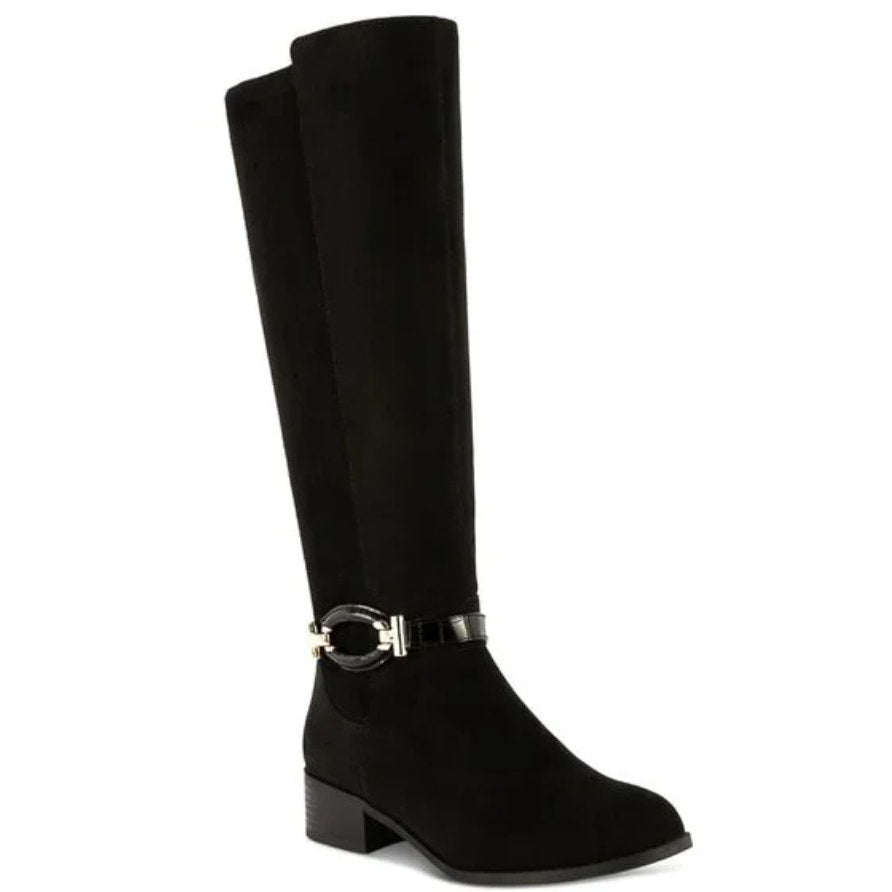 Karen Scott Stanell Buckled Riding Boots