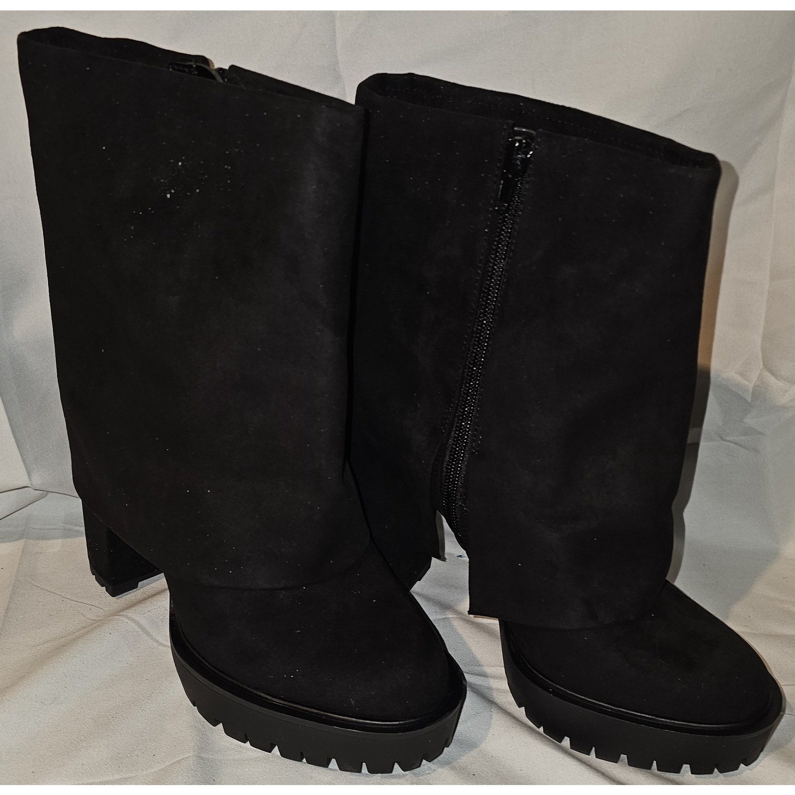 I.N.C. International Concepts Women's Acelina Fold-Over Cuffed Dress Booties