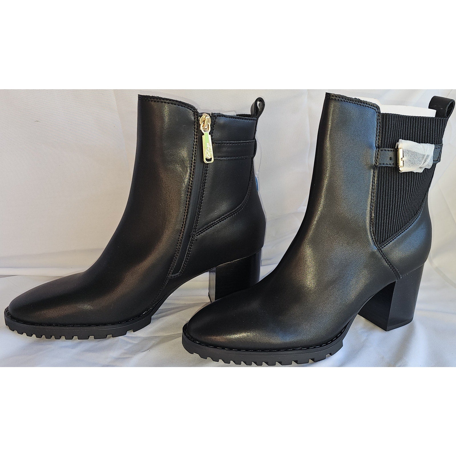 Aqua College Women's Waterproof Triston Buckled Dress Booties