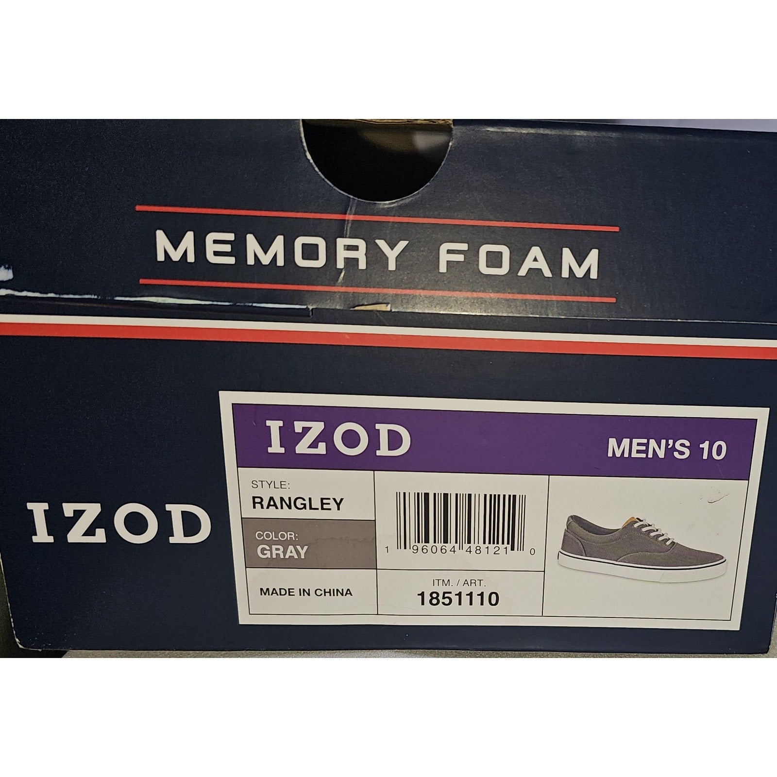 IZOD Rangley Lace-Up Men's Sneakers - Grey