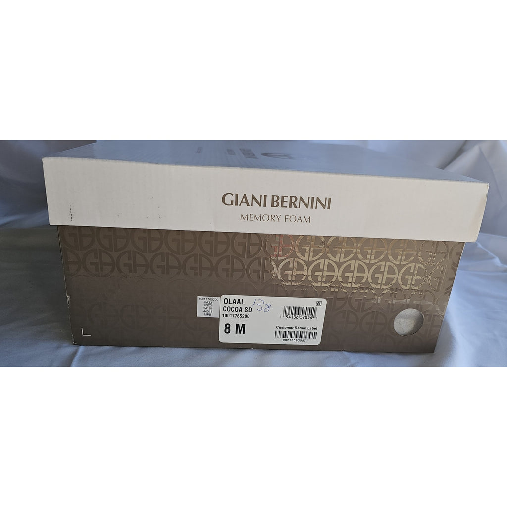 Giani Bernini Women's Olaa Memory Foam Block Heel Dress Booties - Cocoa