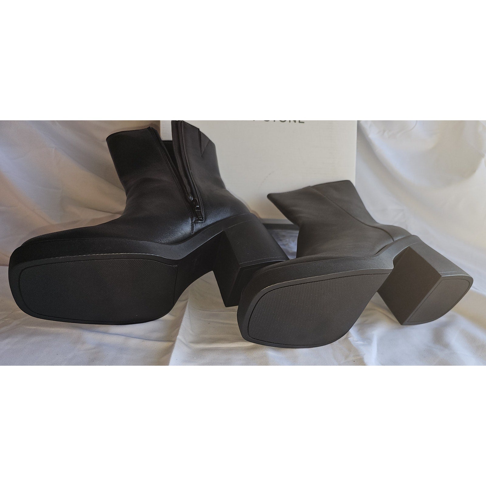 Sun + Stone Tiannaa Platform Booties