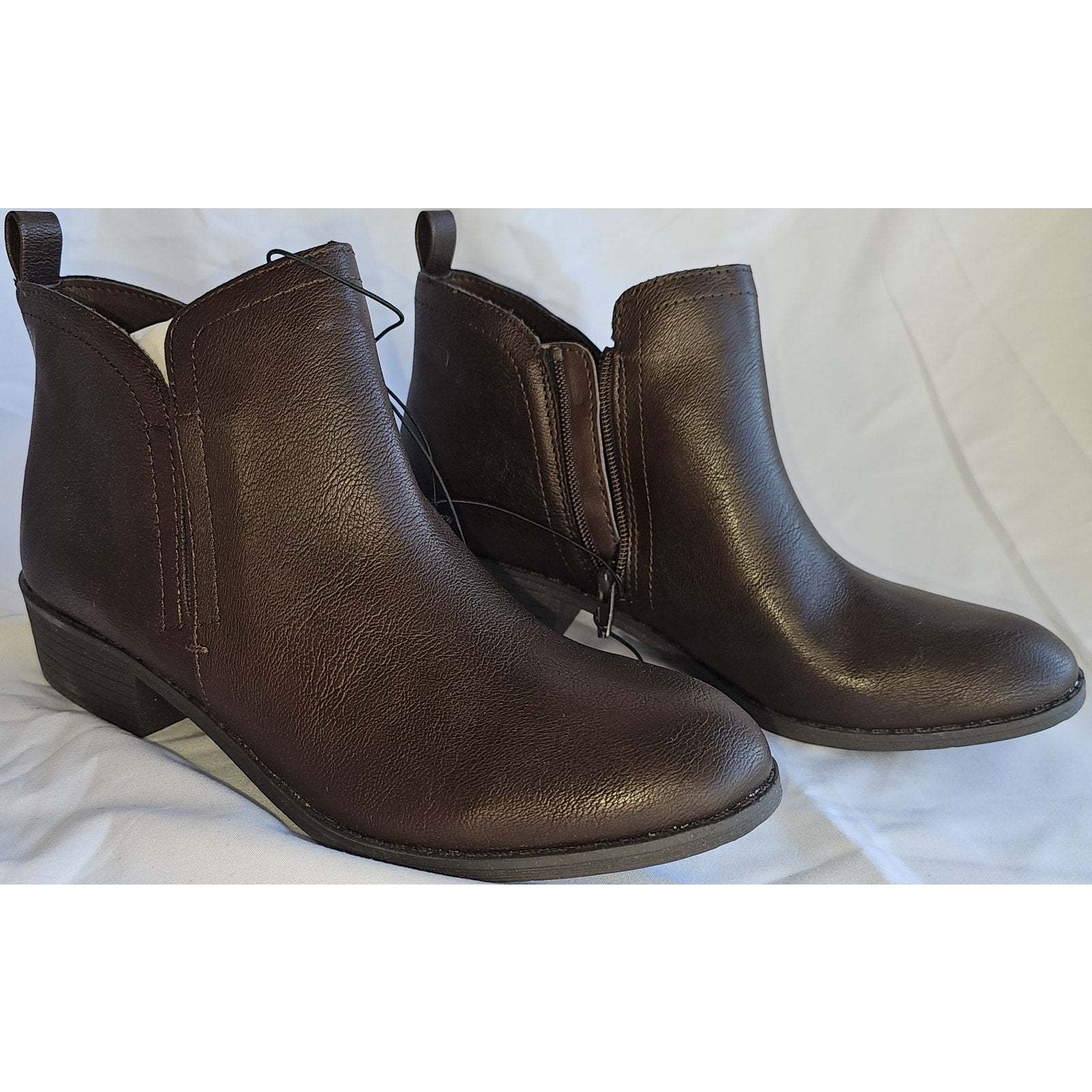Sun + Stone Women's Cadee Ankle Booties