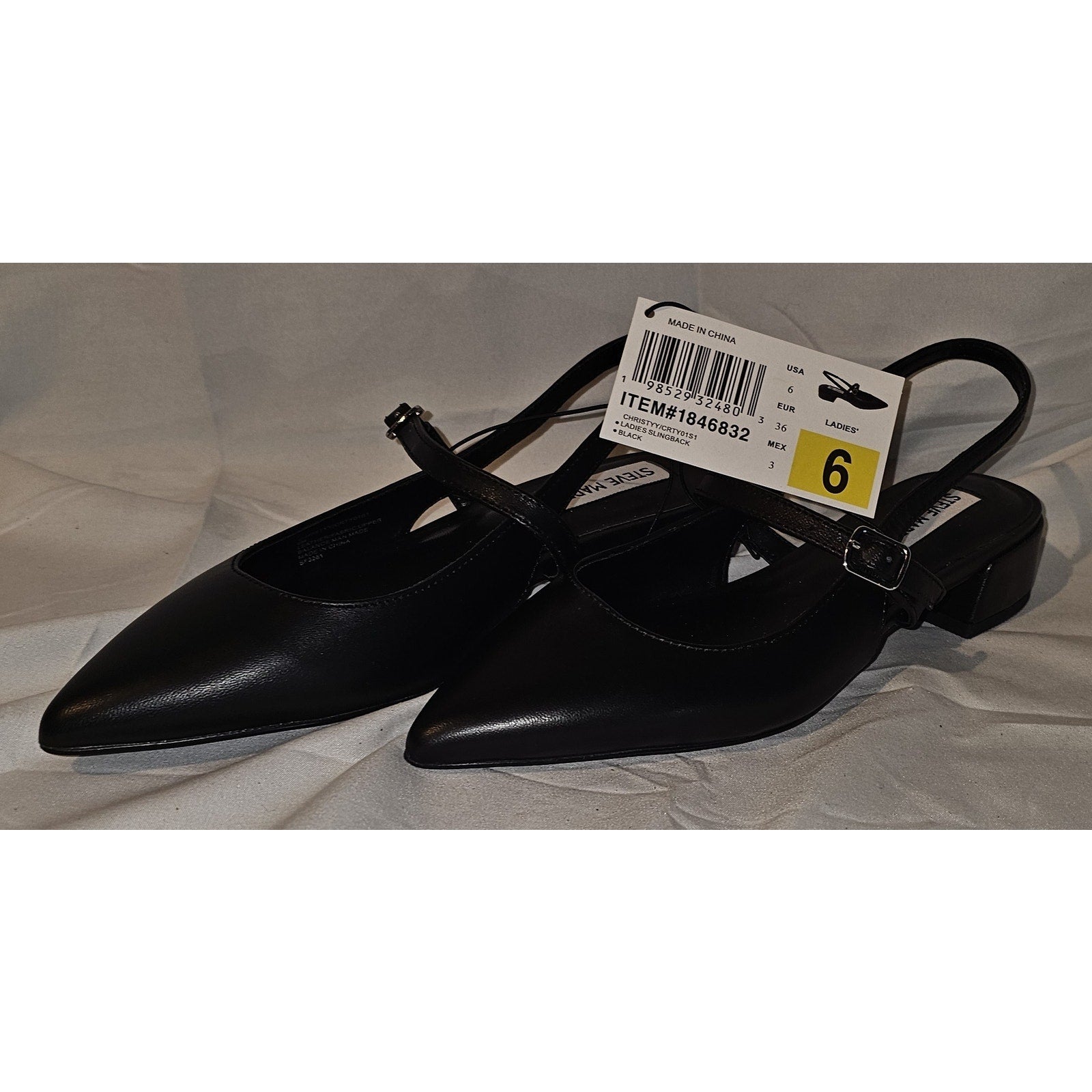 Steve Madden Women's Christyy Pointed Toe Slingback Pumps