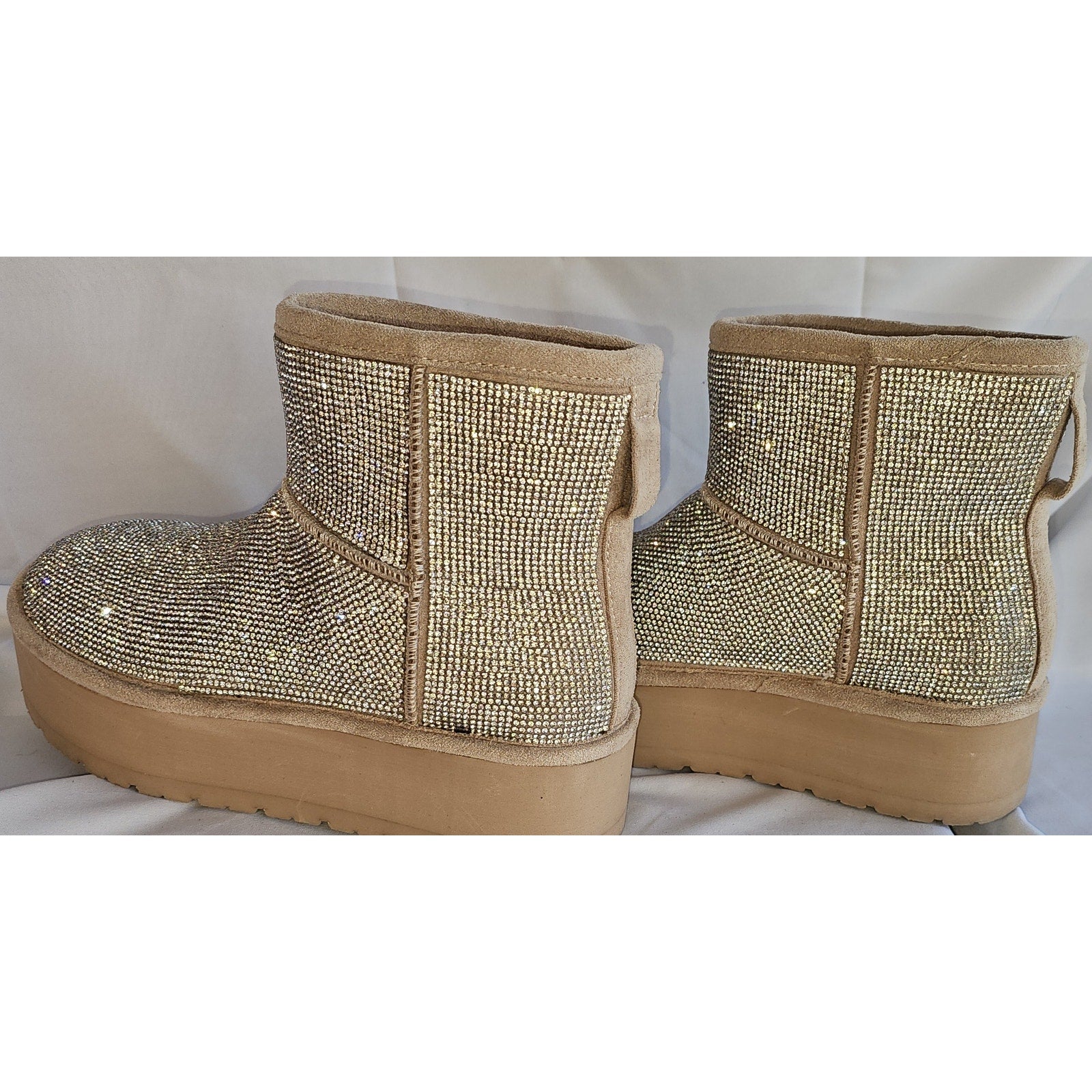 Madden Girl Ease-R Mini Cozy Platform Booties