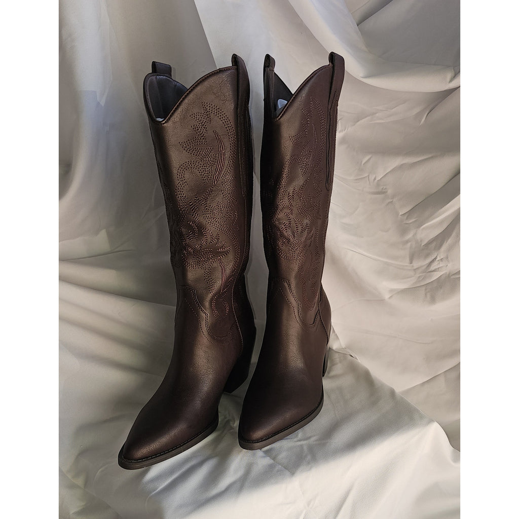 Sun + Stone Women's Bernarrd Cowboy Boots