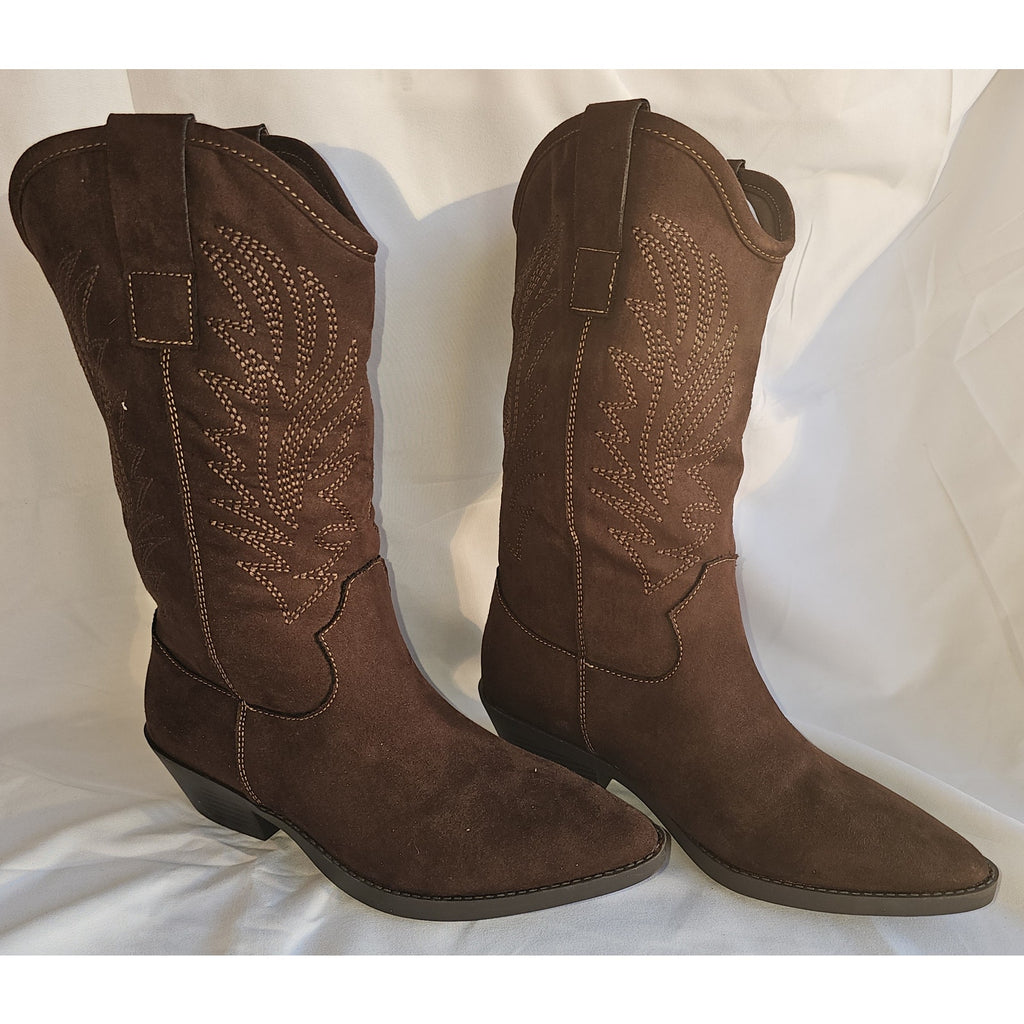 Style & Co Miyyaa Cowboy Booties