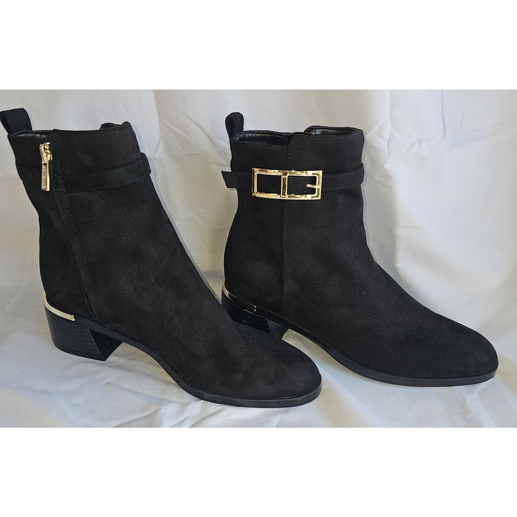 Calvin Klein Women's Jallis Block Heel Dress Booties