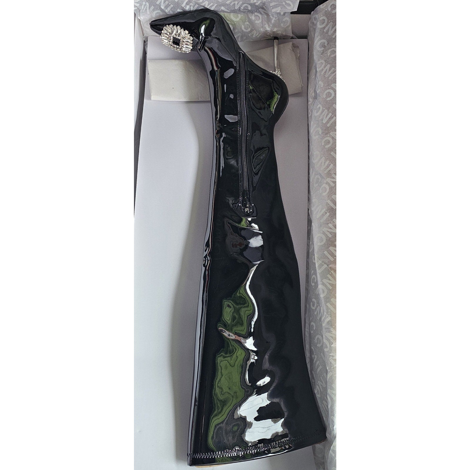 I.N.C. Romina Black Boots 6