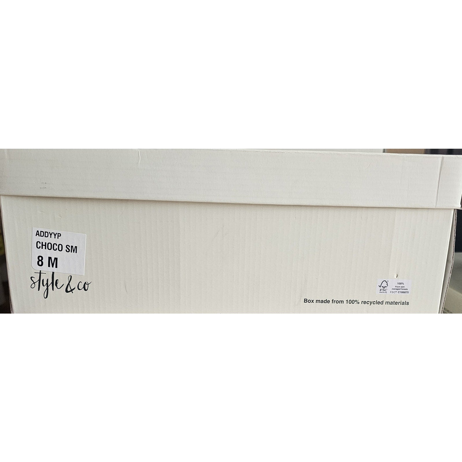 Style & Co Women's Addyy Knee High Dress Boots Chocolate 8