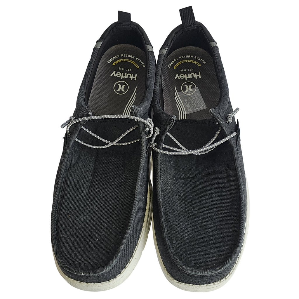 Men's Hurley Laguna Black Casual Shoe Lace-Up