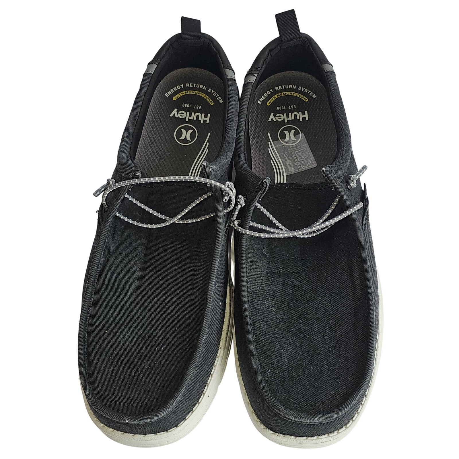Men's Hurley Laguna Black Casual Shoe Lace-Up