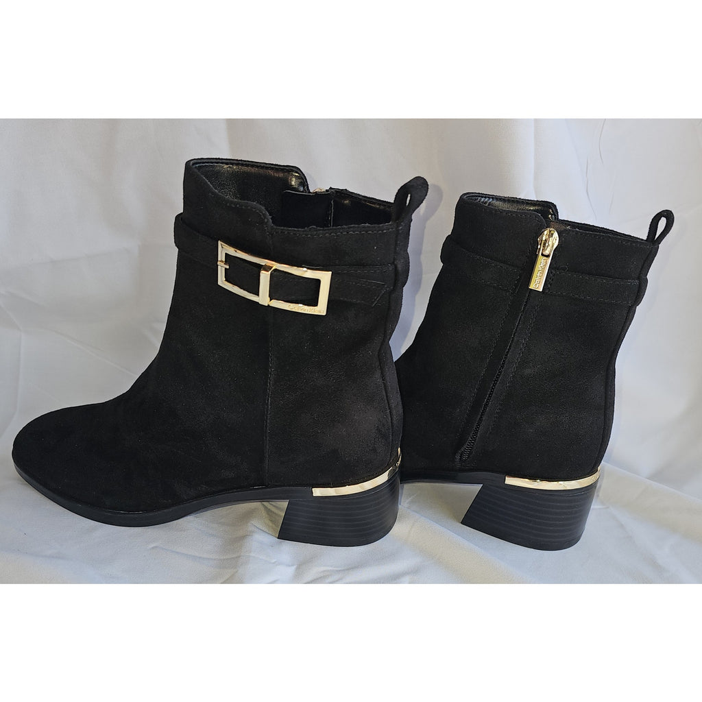 Calvin Klein Women's Jallis Block Heel Dress Booties