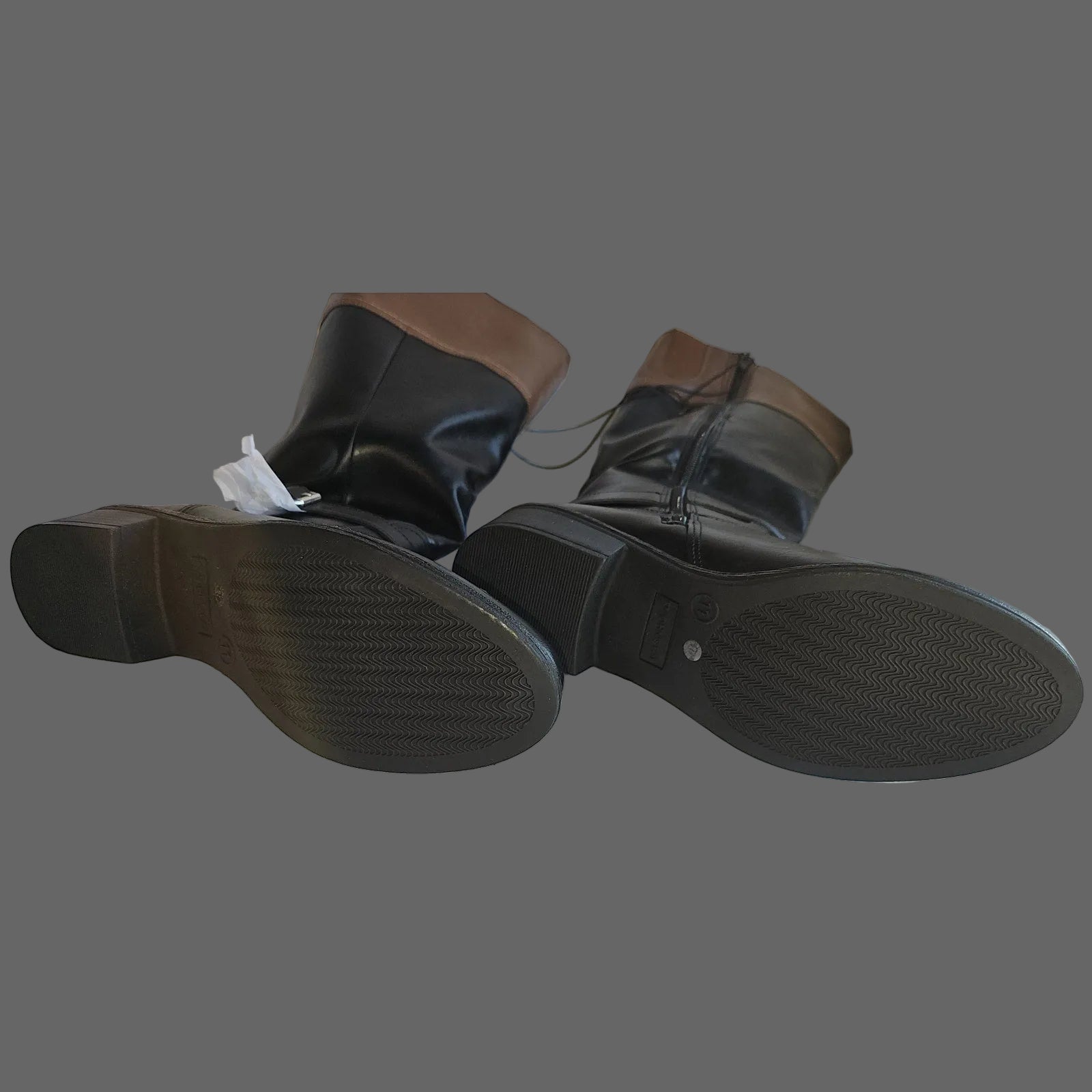 St. John's Bay Womens Danwood Block Heel Riding Boots