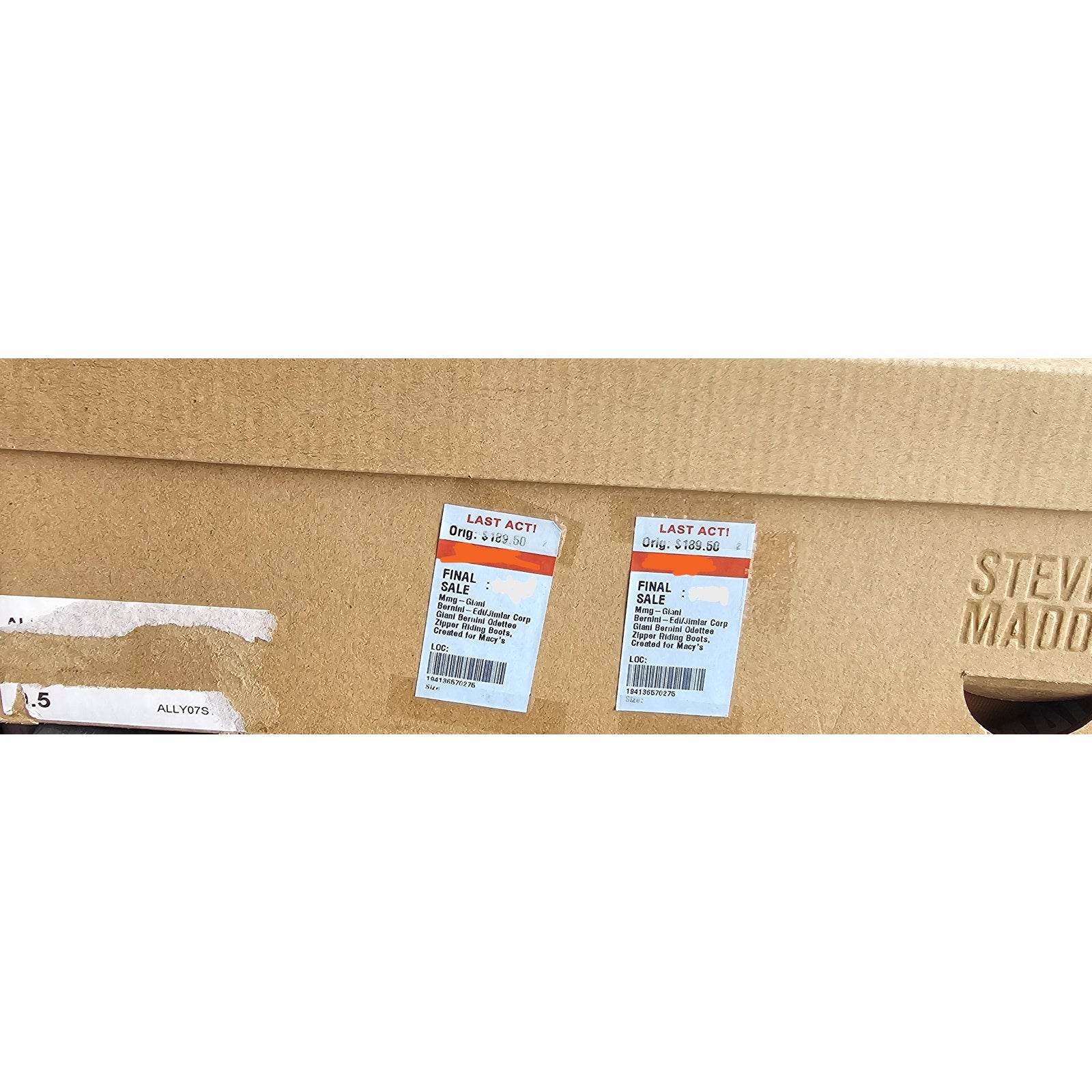 Giani Bernini Women's Odettee Memory Foam Block Heel Knee High Riding Boots 9.5