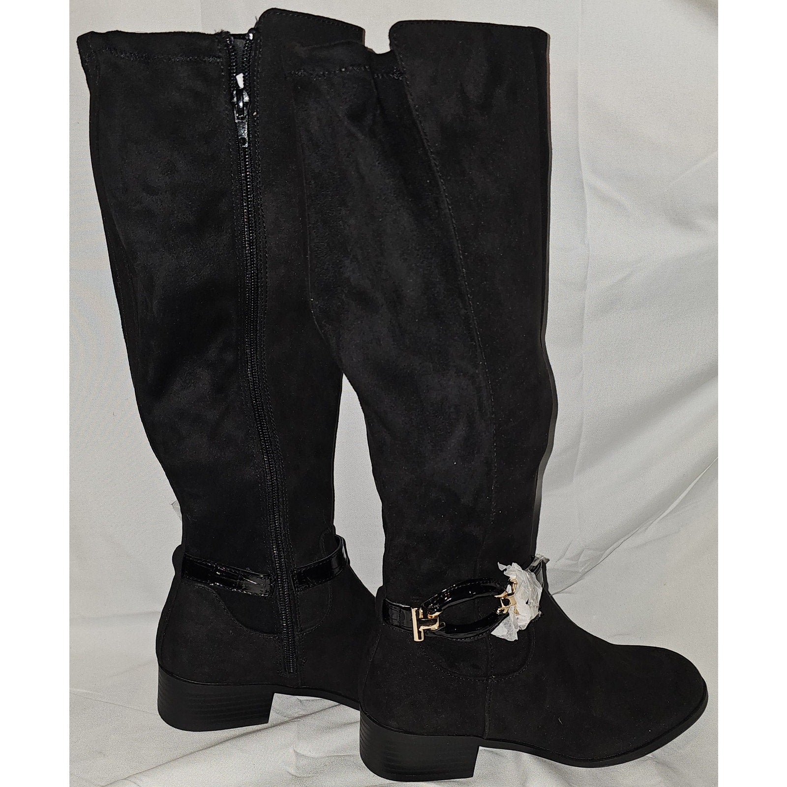 Karen Scott Stanell Buckled Riding Boots