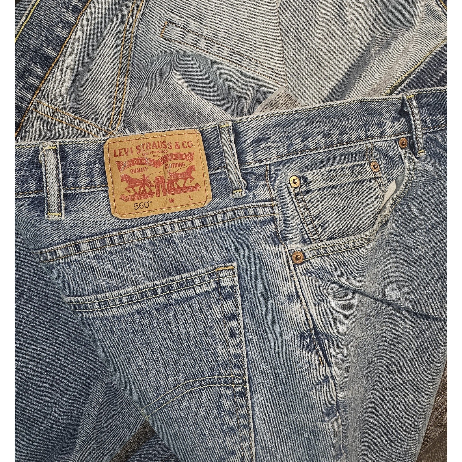 Levi’s Men’s 560 Relaxed Fit Jeans W50/L30