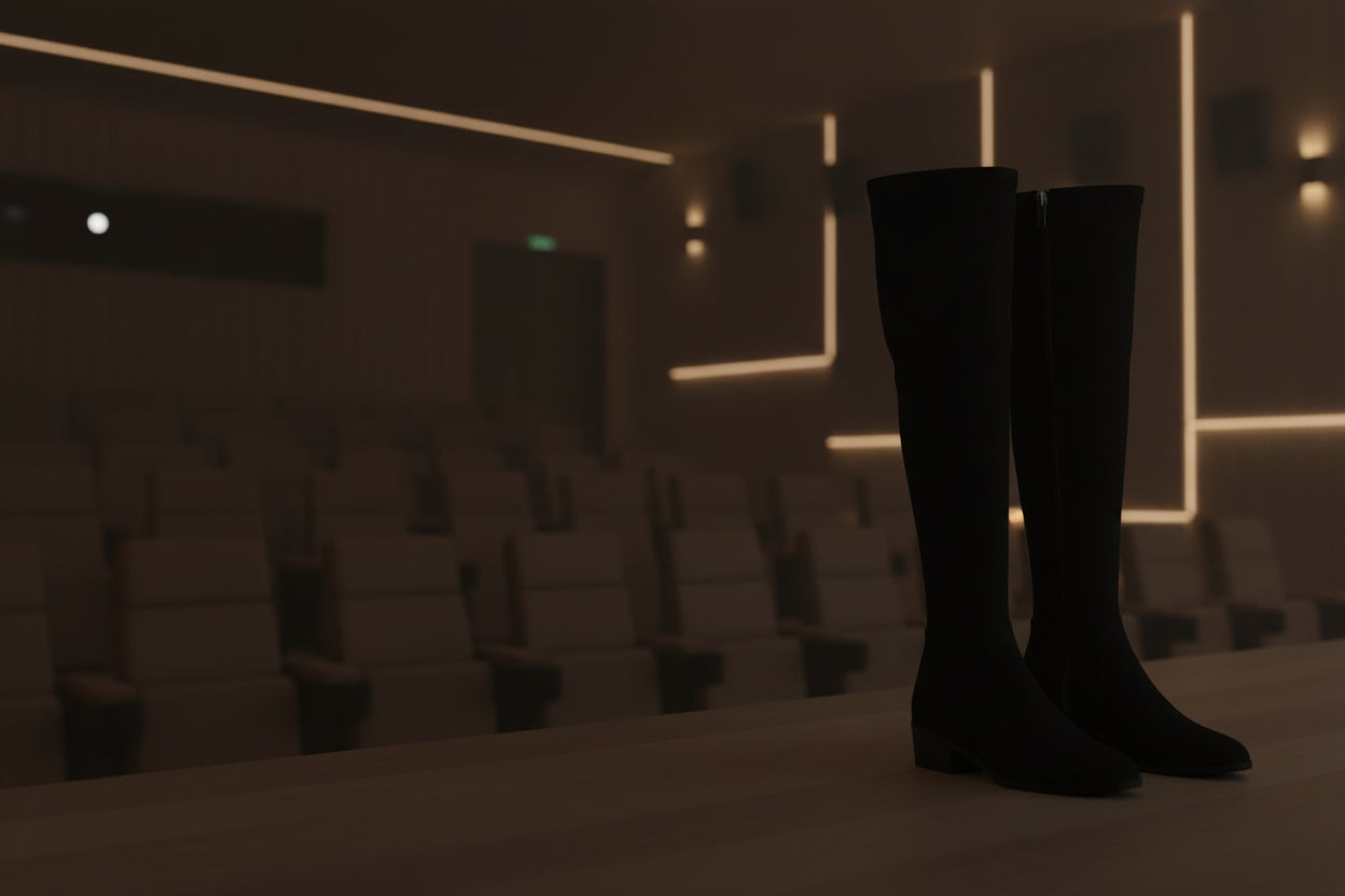 Kenneth Cole's Stanford Tall Boots for Women, Black Leather, Stylish & Versatile, New in Box